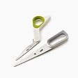 JOSEPH JOSEPH - Joseph Joseph PowerGrip™ Ciseaux de cuisine avec prise de pouce intégrée, vert (10302) - vignette
