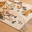 ATMOSPHERA - Tapis enfant Animaux de la Jungle 100 x 150 cm - vignette