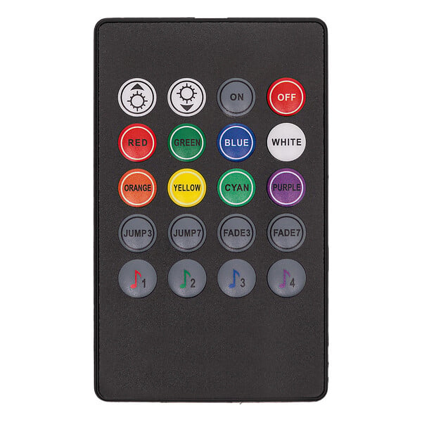 ATMOSPHERA - Ruban LED multicolore 150 LED sur 5M avec Télécommande et Bluetooth - large