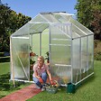 WERKAPRO - Serre de jardin en aluminium   3,6m2 - vignette