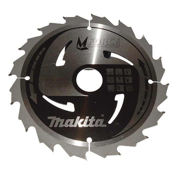 MAKITA - Lames carbure "Mforce", pour bois, pour scies circulaires MAKITA - large