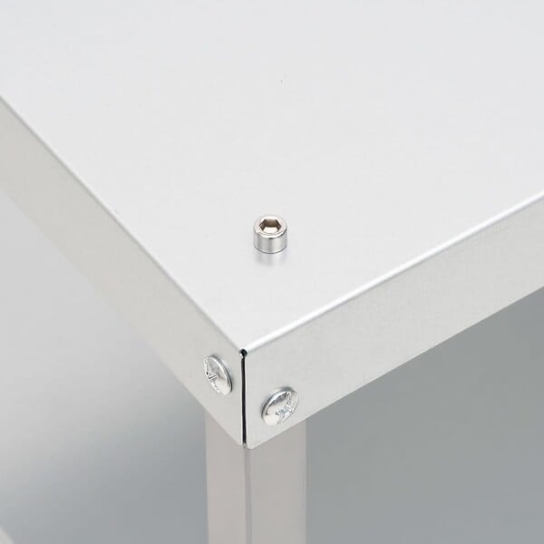 VIDAXL - vidaXL Table pour fumoir à four 40x28x44,5 cm acier galvanisé - large