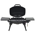VIDAXL - vidaXL Barbecue à gaz portatif avec zone de cuisson Noir - vignette