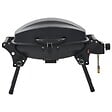 VIDAXL - vidaXL Barbecue à gaz portatif avec zone de cuisson Noir - vignette