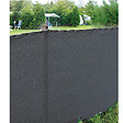 WERKAPRO - Brise vue gris anthracite 10m 300g/m2  2 x 10m - vignette
