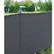 WERKAPRO - Brise vue gris anthracite 10m 300g/m2  1,80 x 10m - vignette