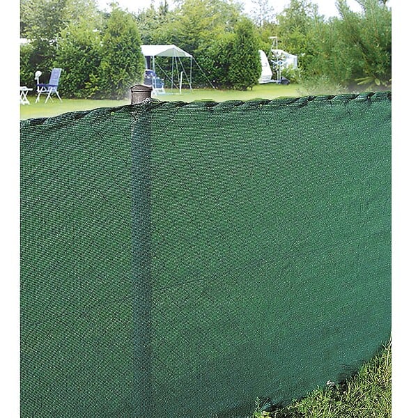 WERKAPRO - Brise vue vert renforcé  220g/m2 1 x 10 m - large