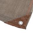 WERKAPRO - Brise vue taupe 220g/m2  1 x 10m - vignette