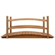 VIDAXL - vidaXL Pont de jardin 140x60x60 cm Bois de sapin massif - vignette