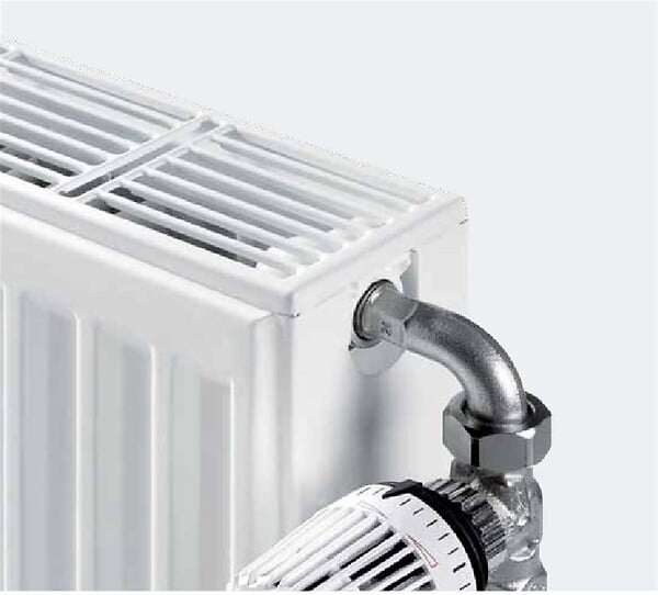 STELRAD - Radiateur panneau COMPACT ALL IN Type 21 Hauteur 700mm - Largeur: 600mm - Puissance: 918W - large