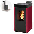 INTERSTOVES - Pack Poêle à granules MARINA 6 Etanche + Kit Conduit Ventouse (sortie façade) - - vignette