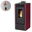 INTERSTOVES - Pack Poêle à granules MARINA 11 Etanche + Kit Conduit Vertical 80/125 - - vignette
