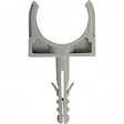 CENTRALE BRICO - Lot de 10 clips et chevilles, Diam.25, L.65 mm - vignette