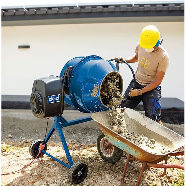 SCHEPPACH - Bétonnière SCHEPPACH MIX180 800W 50Hz 180L - large