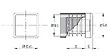 FORTAPS - Embout rentrant tube carré 16mm noir - FORTAPS - 15-16X16 - vignette