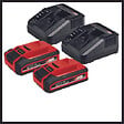 EINHELL - Tondeuse à gazon sans fil RASARRO 36/36 Kit Power X-Change EINHELL 3413282 avec 2 batteries 3,0 Ah et 2 chargeurs - vignette