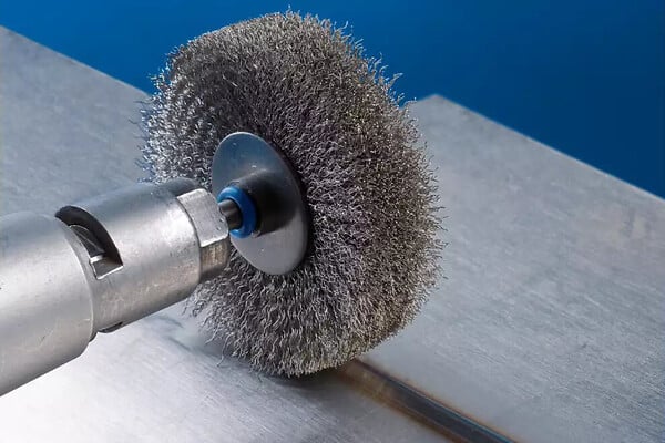PFERD - Brosse plate sur tige RBU 7015/6 inox 0,30 - PFERD - 43105003 - large