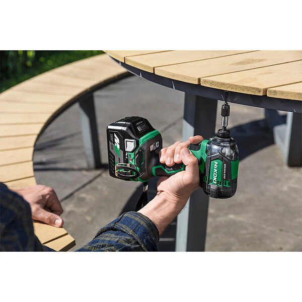 HIKOKI - Visseuse à choc compacte 210 Nm 18 V Brushless IP56 HIKOKI WH18DCW2Z avec Hitcase II (Produit seul) - large