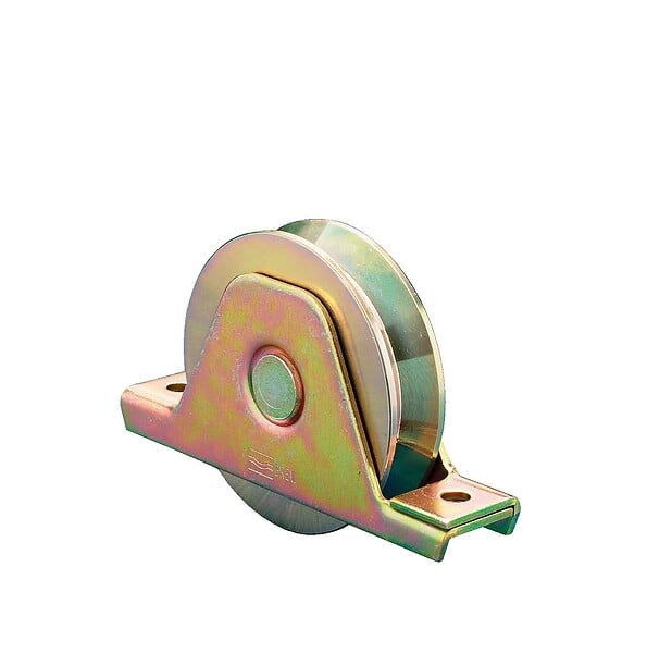 FAAC COMUNELLO - Roue 1 roulement à  support intérieur à  gorge V 80mm charge de 160kg - COMUNELLO - 335V-80 - large