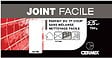 CENTRALE BRICO - Joint pâte carrelage CERMIX gris moyen 0.75 kg, 2.5 mÂ² Joint facile gris moyen 2 - vignette