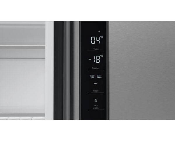 BOSCH - réfrigérateur américain 91cm 605l no frost - kfn96apea - large
