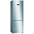 BOSCH - réfrigérateur combiné 70cm 435l nofrost inox - kgn49xlea - vignette