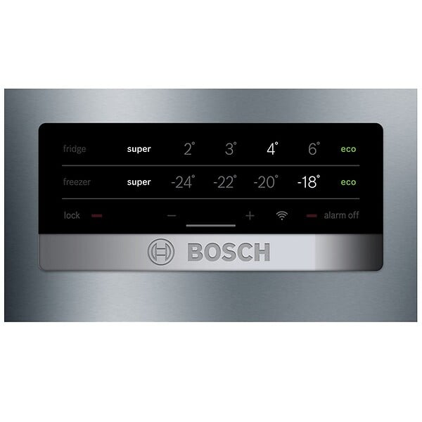 BOSCH - réfrigérateur combiné 70cm 435l nofrost inox - kgn49xlea - large