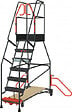 FIMM - Escabeau de rayonnage 7 marches à  immobilisation automatique 150 kg - FIMM - 830008812 - vignette