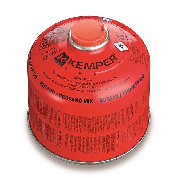 KEMPER - Pack 3 Cartouches de gaz 230g Propane/Butane 7/16 Réchaud camping Résistant basses températures EN417 KEMPER - large