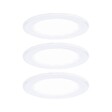 PAULMANN - EncastrE kit meuble LED D.65mm x3 2,5W 225lm 4000K BLC 230V/12V - vignette