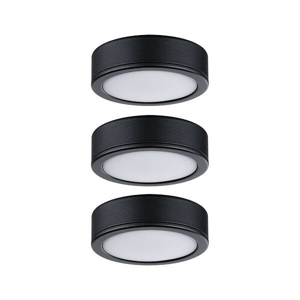 PAULMANN - EncastrE Kit meuble Pukk x3 3W 300lm 2700K NR 230/12V - large