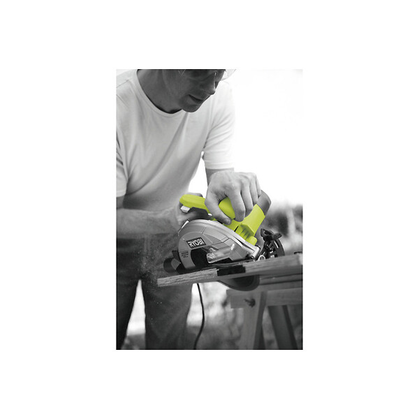 RYOBI - Pack RYOBI Scie circulaire RCS1400-G - 1400W - 66mm - lame CSB190A1 - 190mm - 24 dents - large