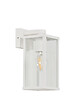 COREP - Applique fonte d'aluminium blanc Little Garden LAGOS H24,50cm. - vignette