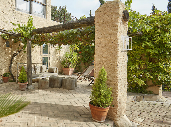 COREP - Applique fonte d'aluminium blanc Little Garden LAGOS H24,50cm. - large