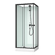 AURLANE - Cabine de douche carrée 80x80x200 cm - vignette