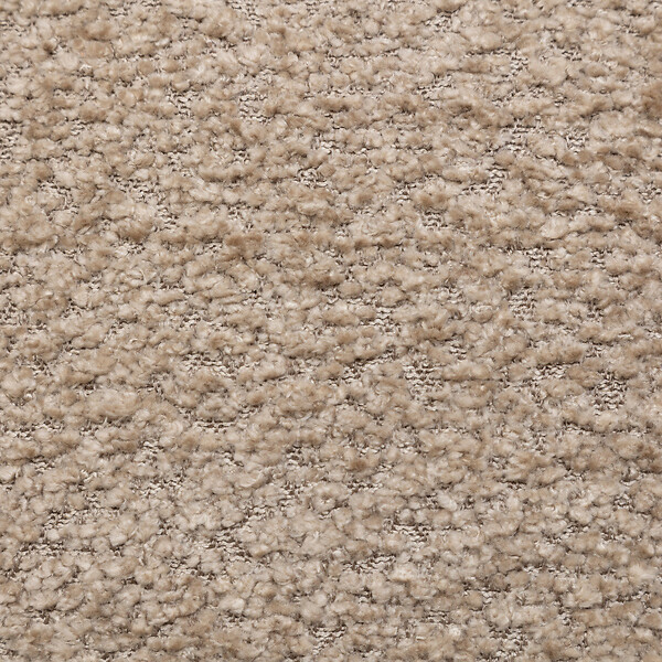 ATMOSPHERA - Coussin décoratif Bouclette Beige Lin 45 x 45 cm - large