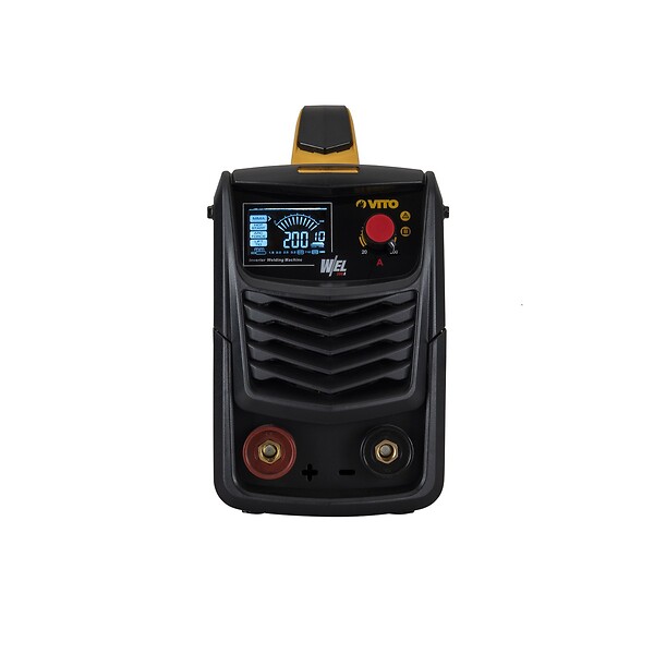 VITO - Poste a souder Inverter MMA 200A Soude Baguettes électrodes de Ø 1.6 à 4 mm Malette VITO - large