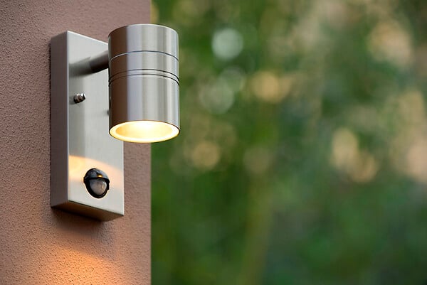 LUCIDE - ARNE-LED. Spot mural Extér.-Chrome.-Ø6,3-LED - large