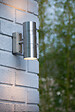LUCIDE - ARNE-LED Applique mur. Extér.-Chrome.-Ø6,3-LED - vignette