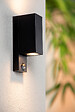 LUCIDE - ZARO IR Spot mural Extér.-Noir-2xGU10-7W-IP65 - vignette