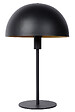 LUCIDE - SIEMON Lampe de tab.-Noir-25-1xE14-25W-Acier - vignette