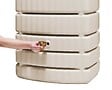 GARANTIA - Kit Slim cuve murale 500l sable avec collecteur eco gris - vignette