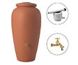 GARANTIA - Kit amphore 500 l terracotta avec collect. filtrant eco gris - vignette