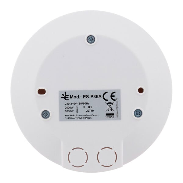 ELEXITY - détecteur de mouvement plafonnier extraplat IP20 - Blanc - Zenitech - large