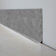 99DECO - Plinthes PVC adhésives décoratives pour sol - Lot de 10 - 100x8 cm (10m) Gris - Laisse Béton - vignette