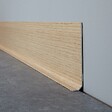 99DECO - Plinthes PVC adhésives décoratives pour sol - Lot de 10 - 100x8 cm (10m) Beige - Effet Bois Chêne Clair - vignette