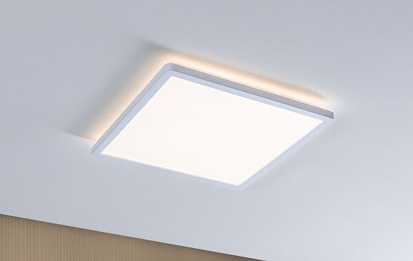 PAULMANN - Panneau LED Atria Shine 293x293mm 16W 2000lm 3000K blanc 230V IP44 - large