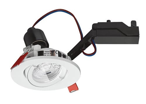 SYLVANIA - Kit inset blanc LUMIANCE RLED + V2 6W 345lm 40° 3000K - SYLVANIA - 3001774 - large