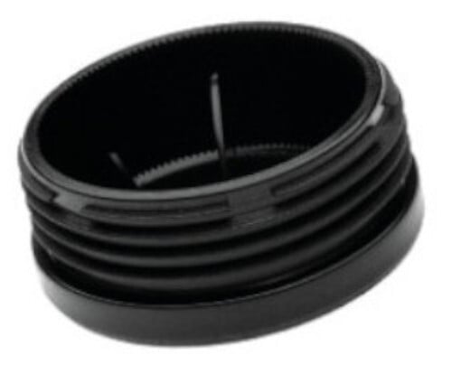 FORTAPS - Embout intérieur rond plastique noir 35mm - FORTAPS - 20-35 - large