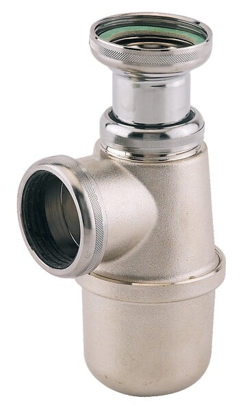 VALENTIN - Siphon evier réglable sortie D40 laiton chromé - VALENTIN - 36720000900 - large